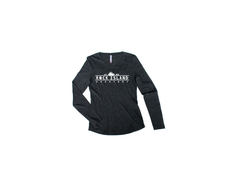 Rock Island Roastery Women's long-sleeved shirt